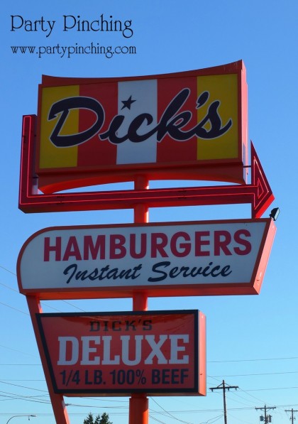 Dick's Drive In, Seattle theme party