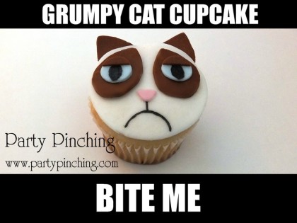 Grumpy Cat, Grumpy Cat Cupcake, Tardar Sauce