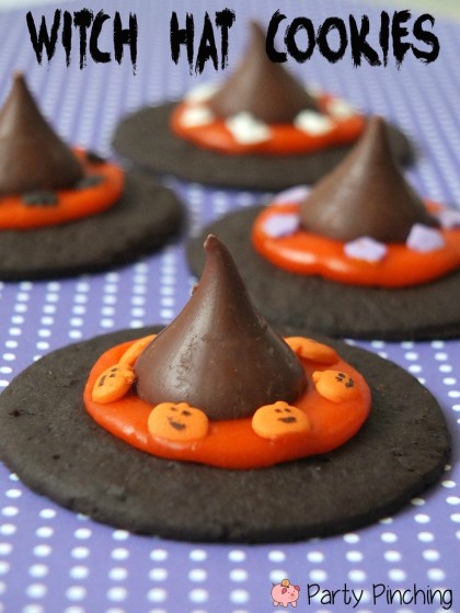 witch hat cookie tutorial