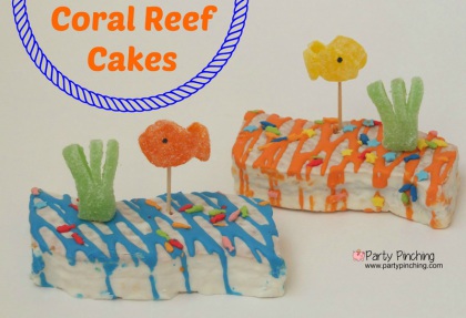 coral reef cakes