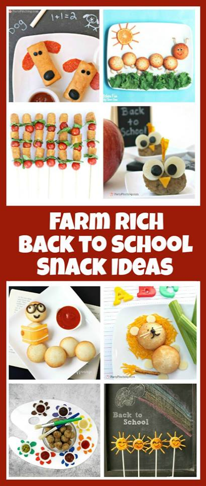back to school snack ideas, Farm Rich, cute snack food, fun food blogger retreat